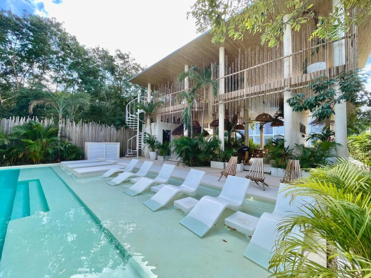 Beautiful Swim-Up Studio With Private Terrace, Pool And Jungle Gym Tulum Dış mekan fotoğraf