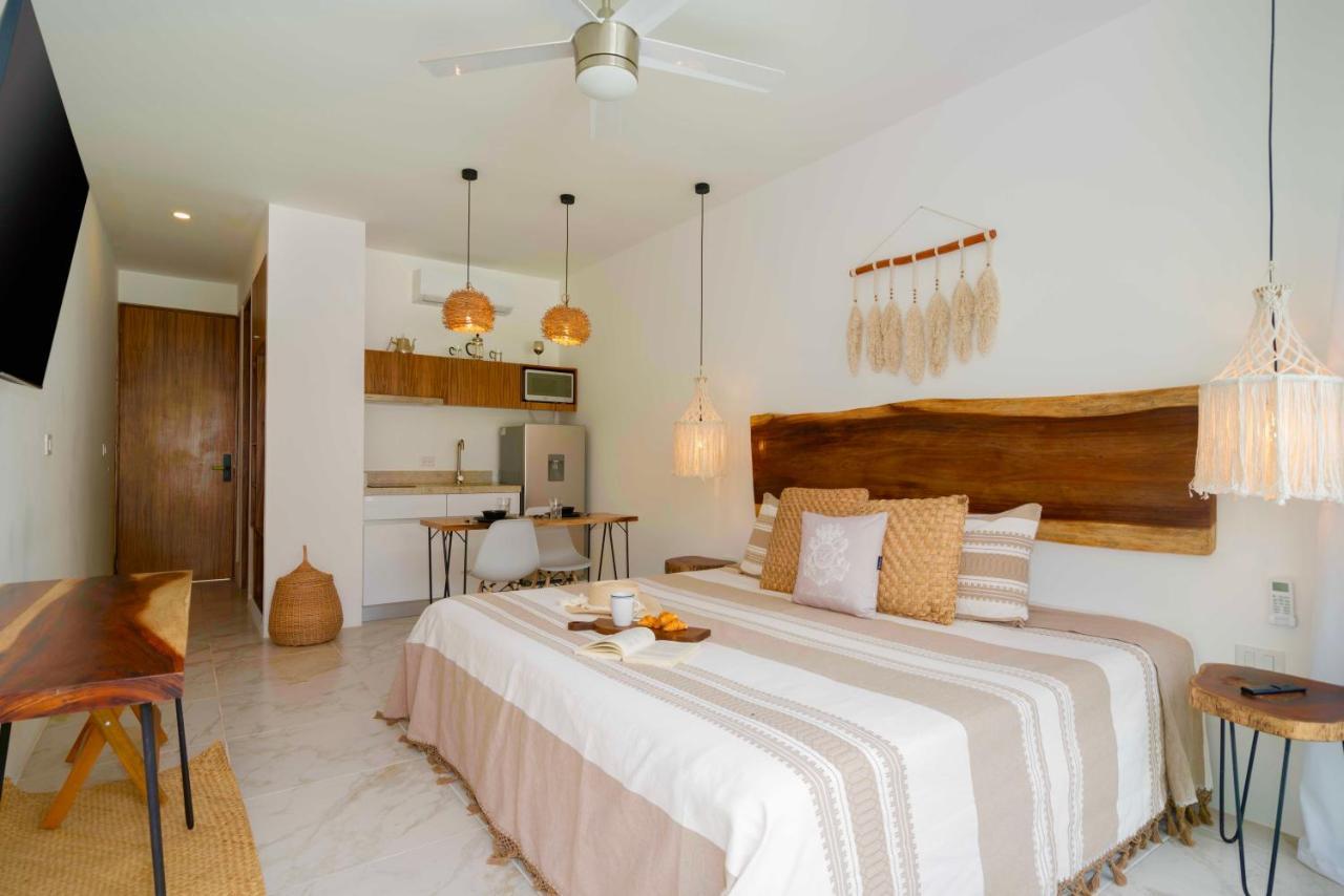 Beautiful Swim-Up Studio With Private Terrace, Pool And Jungle Gym Tulum Dış mekan fotoğraf