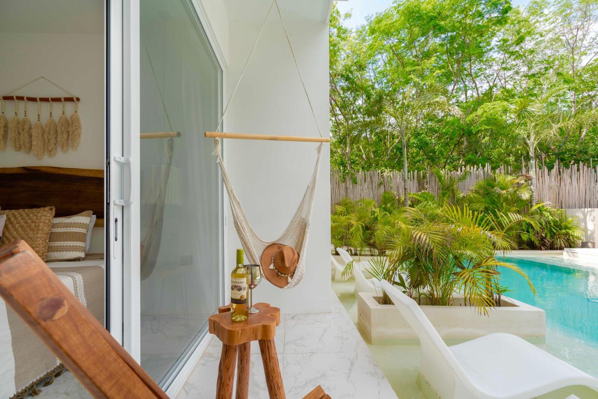 Beautiful Swim-Up Studio With Private Terrace, Pool And Jungle Gym Tulum Dış mekan fotoğraf